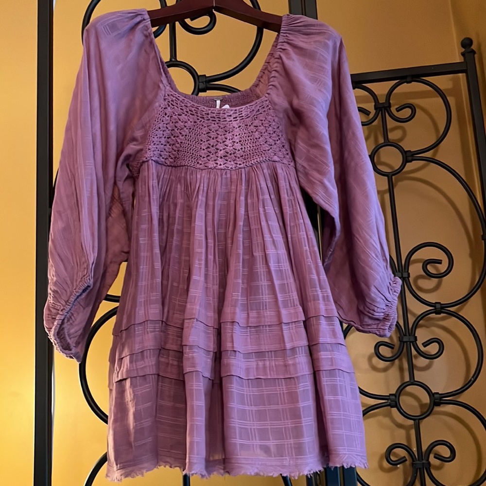 FREE PEOPLE Ari Oversized Mini Dress - Picture 7 of 15